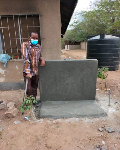 Water taps at Garissa primary