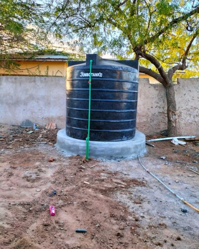 water tank at garissa primary